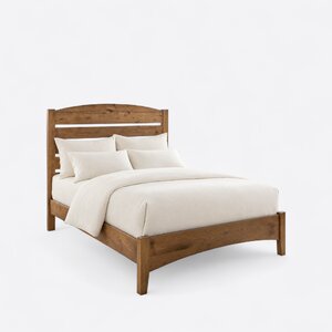 Mae Modern Simple Arched Horizontal Slatted Bed