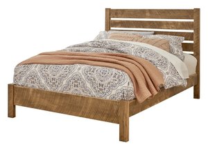 Nash Solid Wood Minimalist Slat Bed