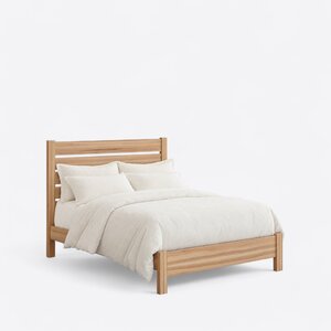Nash Minimalist Slat Bed