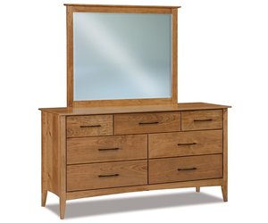 Eloise Modern 7-Drawer Dresser - Choose Size and Optional Mirror