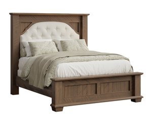 Wilder Grand Estate Panel Bed with Optional Upholstered Headboard