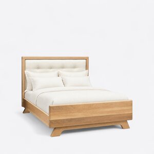 Celestial Bed with Upholstered Headboard