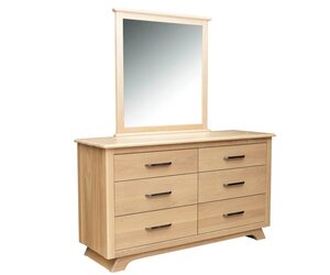 Celestial 6-Drawer Dresser with Optional Mirror