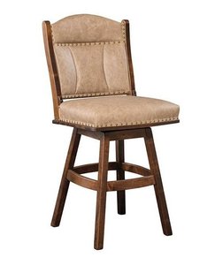 Sawyer Upholstered Swivel Counter and Bar Stool