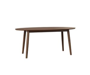 Solid Wood Hazeltine Mid-Century Modern Leg Dining Table