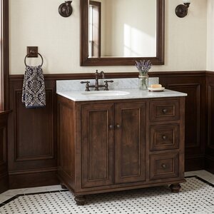 French Country Freestanding Bathroom Vanity Cabinet - Choose Size