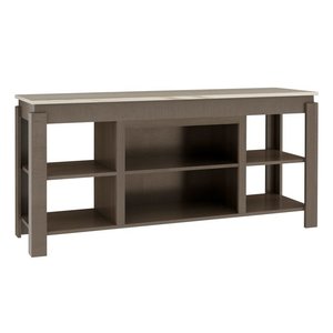 Oaklee Solid Wood Open Media Console