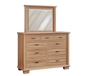 Wilder 9-Drawer Dresser with Optional Mirror