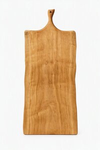 Large Cherry Wood with Live Edge Charcuterie Cutting Board In-Stock