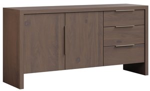 Luxe Modern Sideboard Cabinet with Double Doors 64" - 84" Width