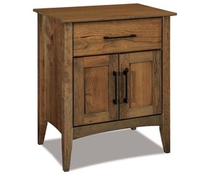 Eloise Modern 1-Drawer, 2-Door Nightstand