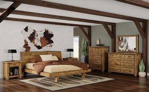 Amish Lumpkin Bedroom 4-Piece Set