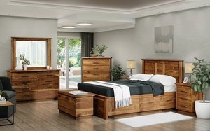 Amish Bowman Bedroom 4-Piece Set