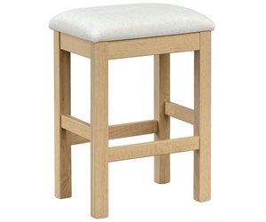Lily Rough Sawn Wormy Maple Backless Counter and Bar Stool - Quick Ship