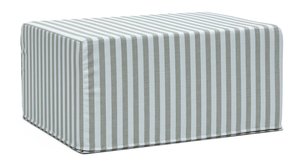 Berlin Gardens Outdoor Rectangle Pouf Ottoman Table