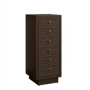 Slatted Beau 6 Drawer Lingerie Chest