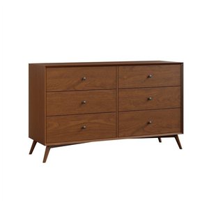 Neriah 6 Drawer Regular Dresser with Optional Mirror
