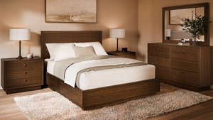 Slatted Beau 3-Piece Bedroom Set
