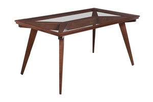 Manchaca Glass Top Table