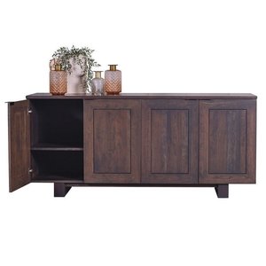 Custom Hardwood Contemporary Sideboard
