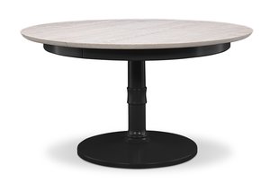 Foundry Industrial Single Pedestal Dining Table