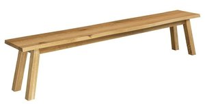 Solid Wood Boca Farmhouse Dining Bench