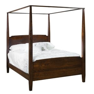 Macey Solid Wood Canopy Bed
