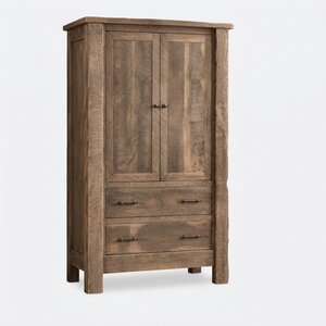 Dutton Rustic 2-Door Armoire