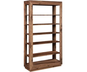 Handcrafted Brentwood Modern Open Bookcase - Choose Size