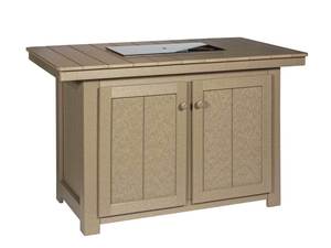 Leisure Lawns Classic Island Fire Table