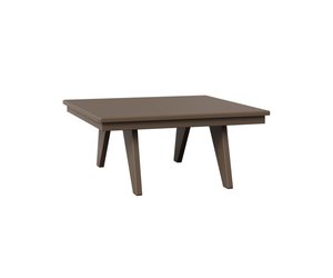 Berlin Gardens Marine Grade Poly Outdoor Modern Square Coffee Table