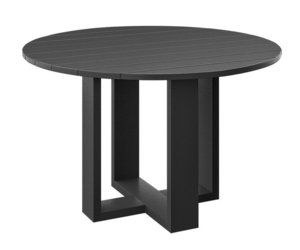 Commercial Outdoor Custom Round Poly Table