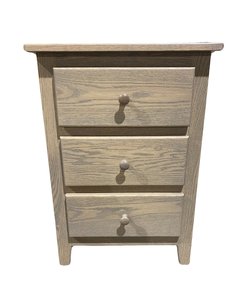 Outlet Oak Wood Nightstand In-Stock