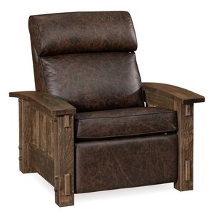 Dutton Rough Sawn Comfy Chair Recliner