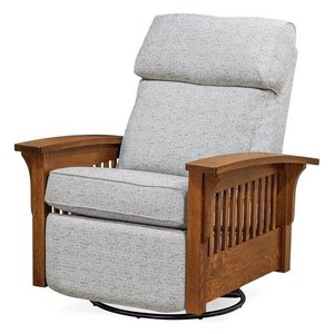 Montclair Mission Comfy Swivel Rocker Recliner