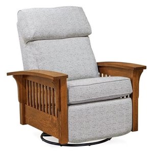 Montclair Mission Comfy Swivel Rocker Recliner