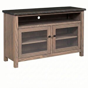Grady 51" Media Cabinet with Reclaimed Barnwood Top
