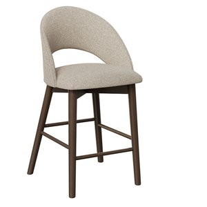 Modern Morriss Upholstered Counter and Bar Chair