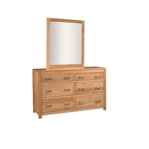 Clarity Solid Wood Dresser with Optional Mirror