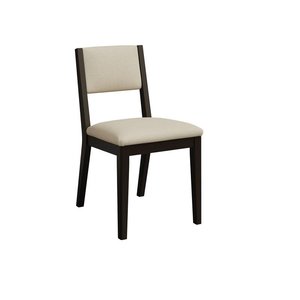 Contemporary Ellipse Upholstered Side Chair