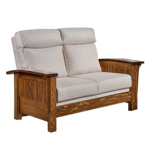 Hartsville Mission Stationary Loveseat