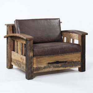 Rustic Twin Size Sleeper Chair