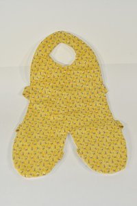 Full Body Bib Busy Bee Print for Baby In-Stock