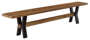 Handcrafted Callan Backless Double Dining Bench (84" - 96")