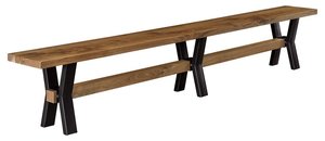 Handcrafted Callan Backless Triple Dining Bench (108-120")