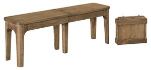 Willow Modern Backless Dining Bench