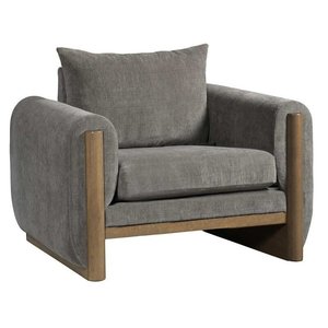 Harmony Upholstered Lounge Chair with Optional Ottoman