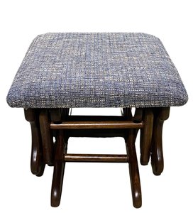 Upholstered Gliding Ottoman