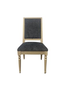 Outlet Upholstered Chair with Oak Wood Frame In-Stock