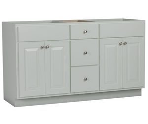 Classic Bathroom Vanity Cabinet with Multiple Widths (Base Only)